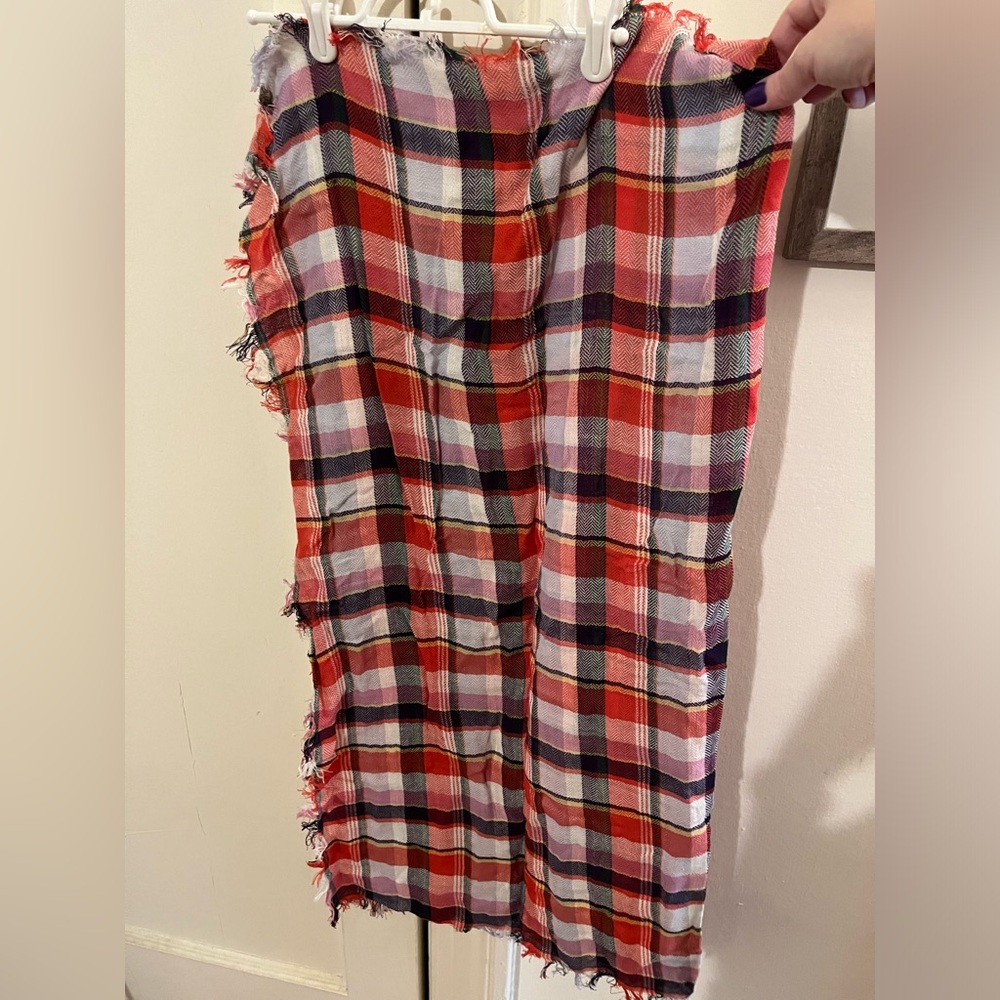 Plaid Checkered Scarf